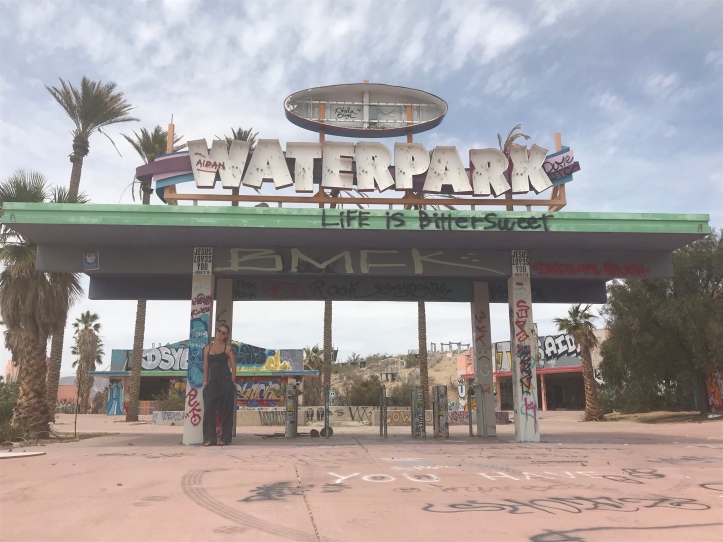 Abandoned Waterpark in the Desert Near Vegas